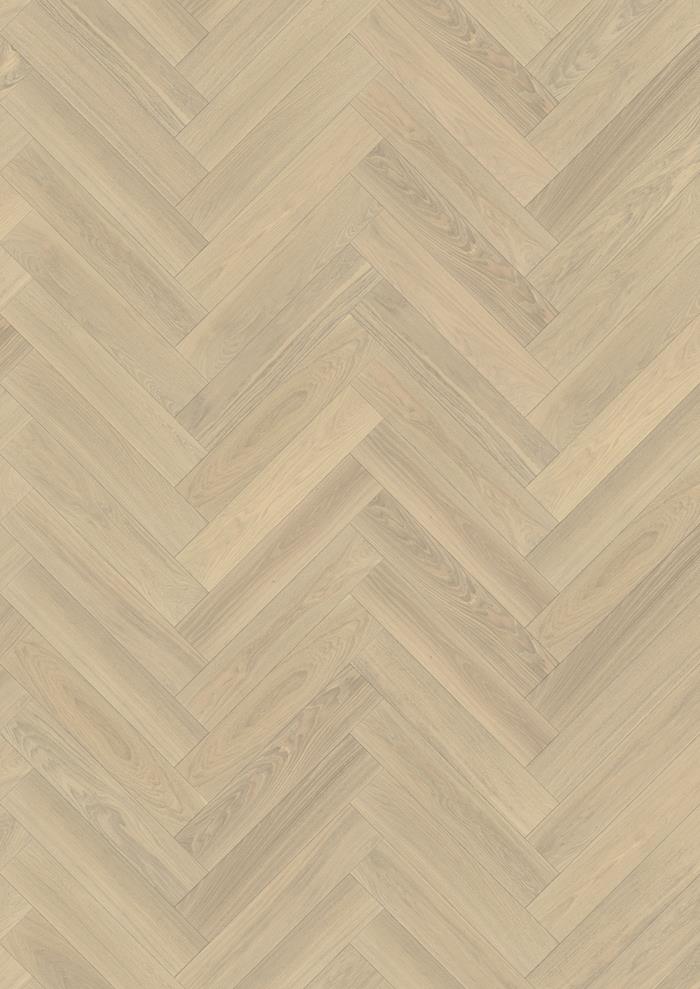 Oak Herringbone AB Crème White