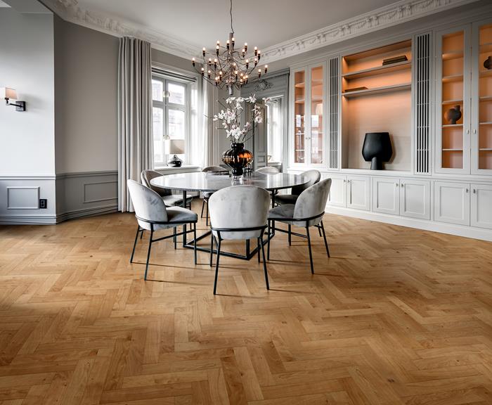 Oak Herringbone CD Oiled