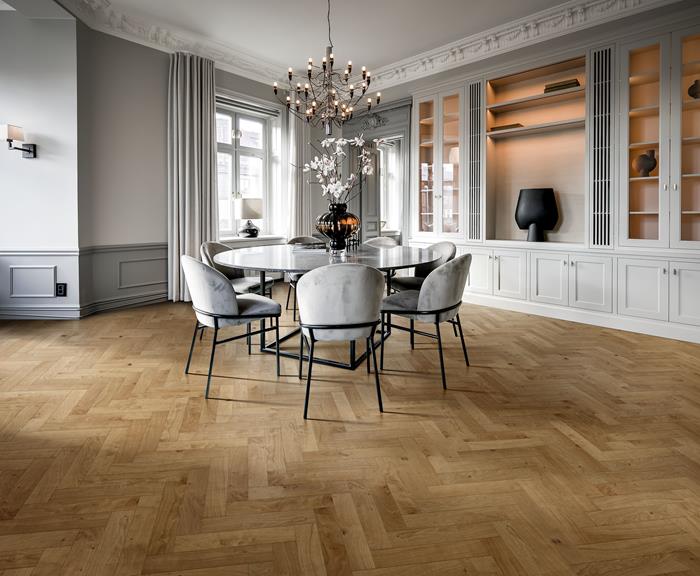 Oak Herringbone CD Oiled