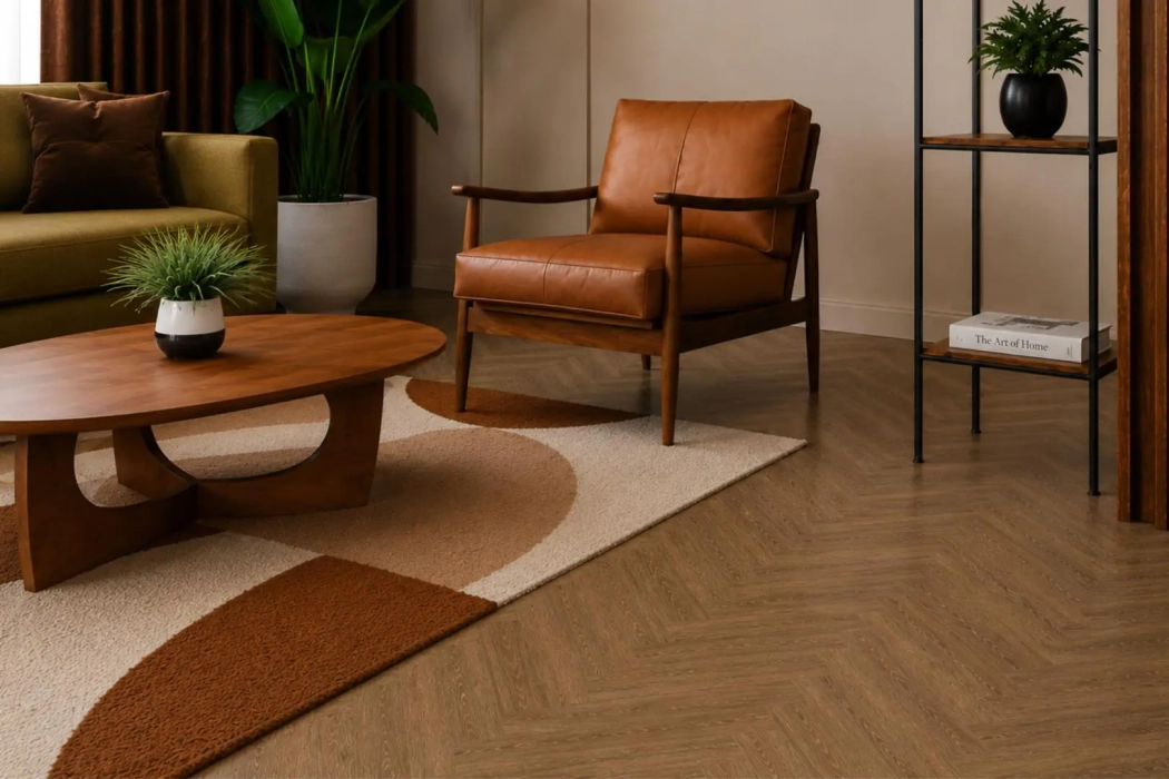 Panele winylowe Arbiton DB Amaron Herringbone Dąb Georgetown
