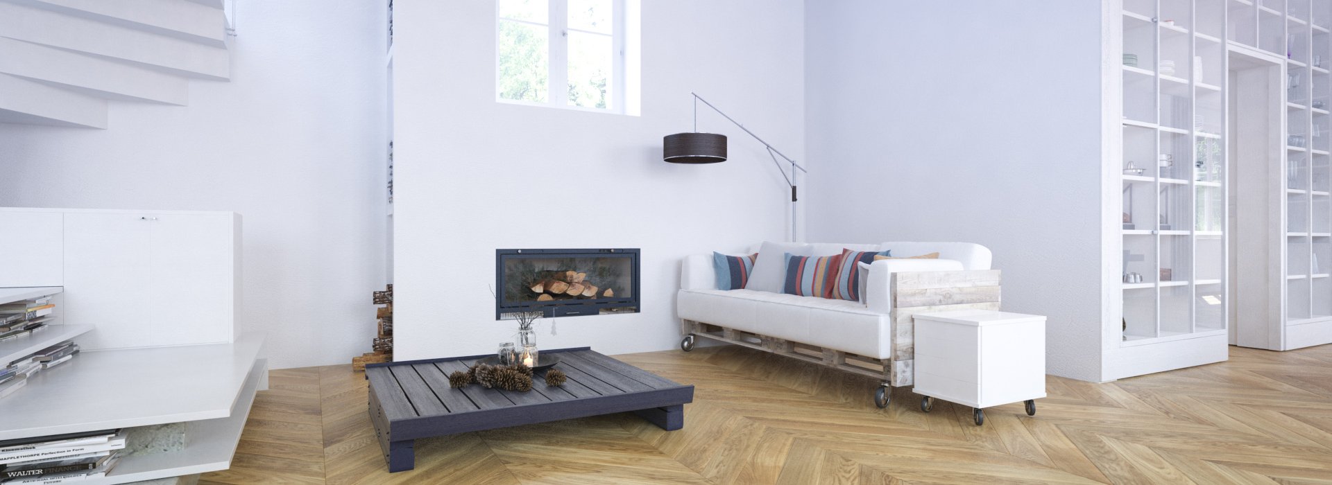 FertigDeska Chevron Dąb Classic