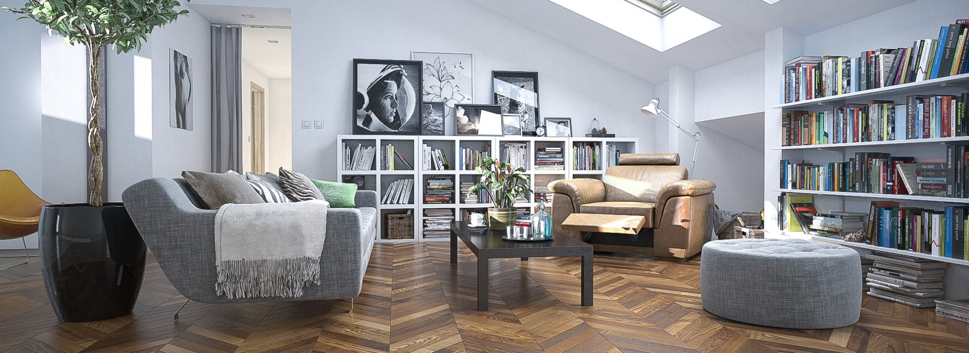 FertigParkiet Chevron Jesion Bursztyn